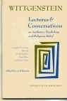 Lectures and Conversations on Aesthetics, Psychology and Religious Belief