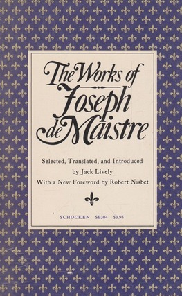 The Works of Joseph de Maistre