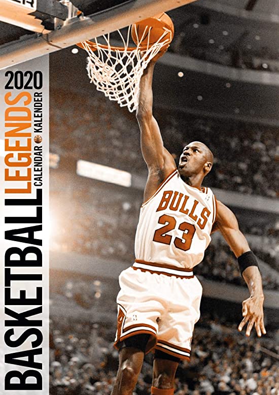 Basketball Legends 2020 Calendar (English, German and French Edition)