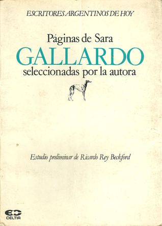 Páginas de Sara Gallardo