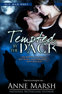 Tempted By the Pack (Blue Moon Brides, #1)