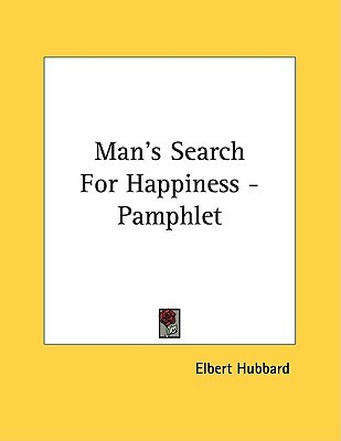 Man's Search For Happiness - Pamphlet