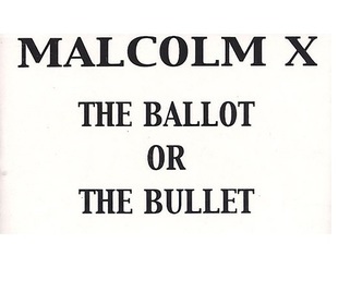 The Ballot or the Bullet