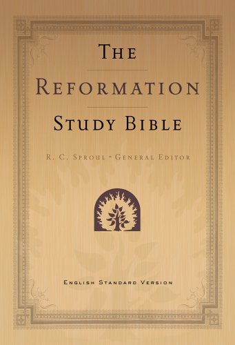 Holy Bible: Reformation Study Bible, ESV