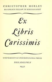 Ex Libris Carissimis