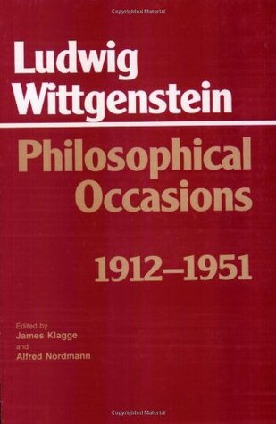 Philosophical Occasions: 1912-1951