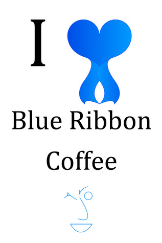 I love Blue Ribbon Coffee