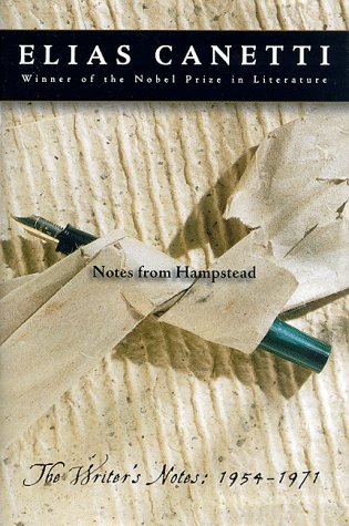 Notes from Hampstead: The Writer's Notes: 1954-1971