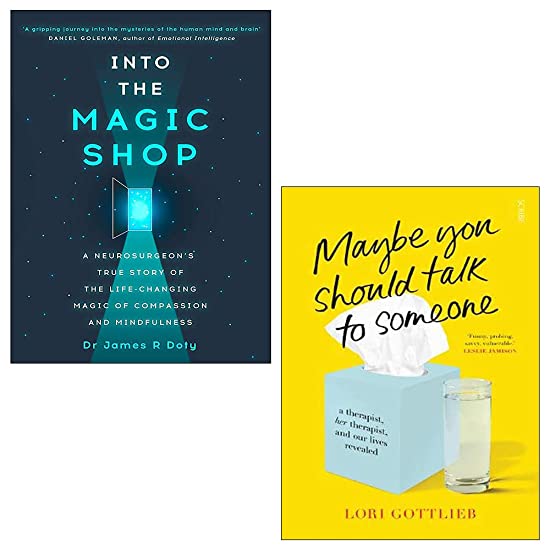 Maybe You Should Talk to Someone & Into the Magic Shop 2 Books Collection Set