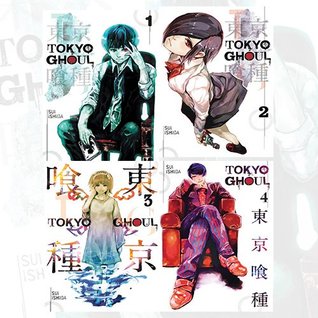 Sui Ishida Collection Tokyo Ghoul Series Volume 1-4, 4 Books Bundle