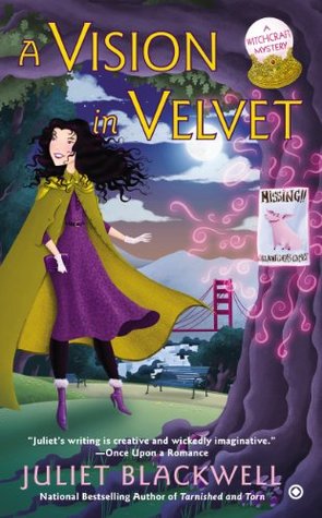 A Vision in Velvet (A Witchcraft Mystery, #6)