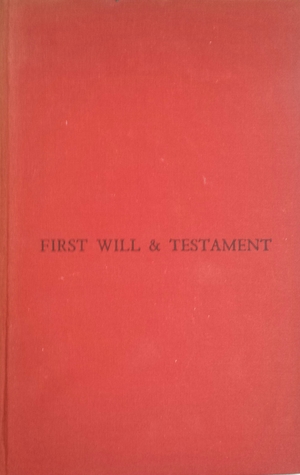 First Will & Testament