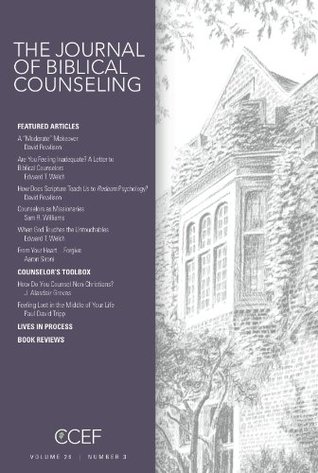 Journal of Biblical Counseling,  Volume 26 #3