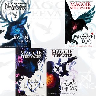 The Raven Boys, The Dream Thieves, Blue Lily Lily Blue, The Raven King (The Raven Cycle #1-4)