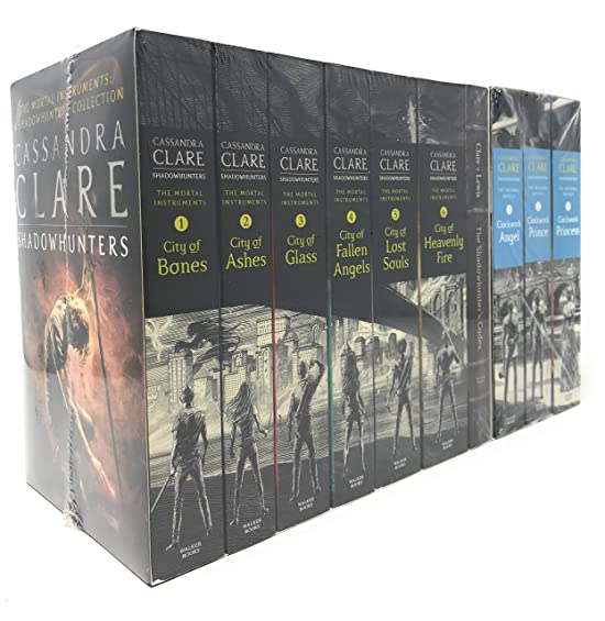 Cassandra Clare Mortal Instruments & Infernal Devices Collection 10 Books Set