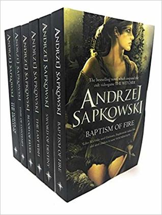 Witcher Series 6 Books Set Collection (The Witcher #1-6)