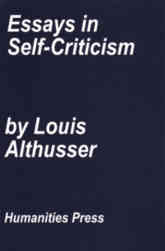 Essays in Self-Criticism