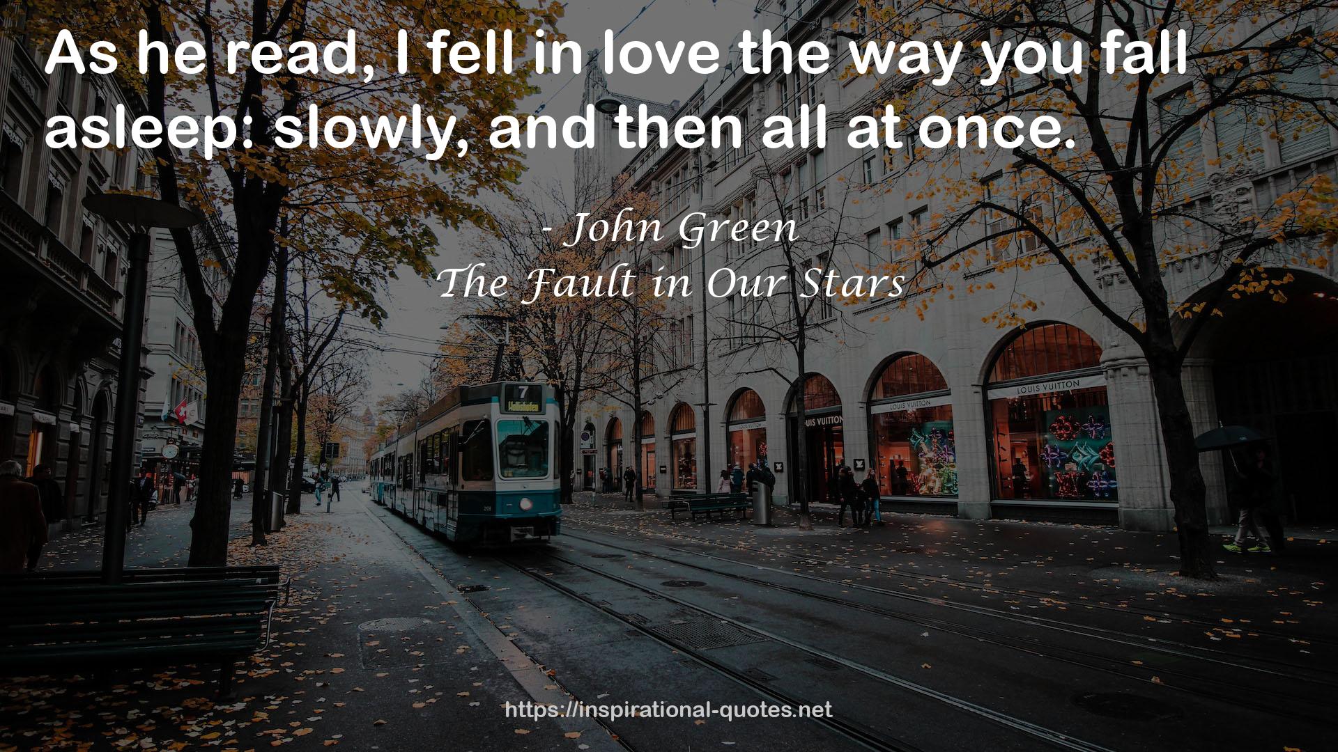 The Fault in Our Stars QUOTES