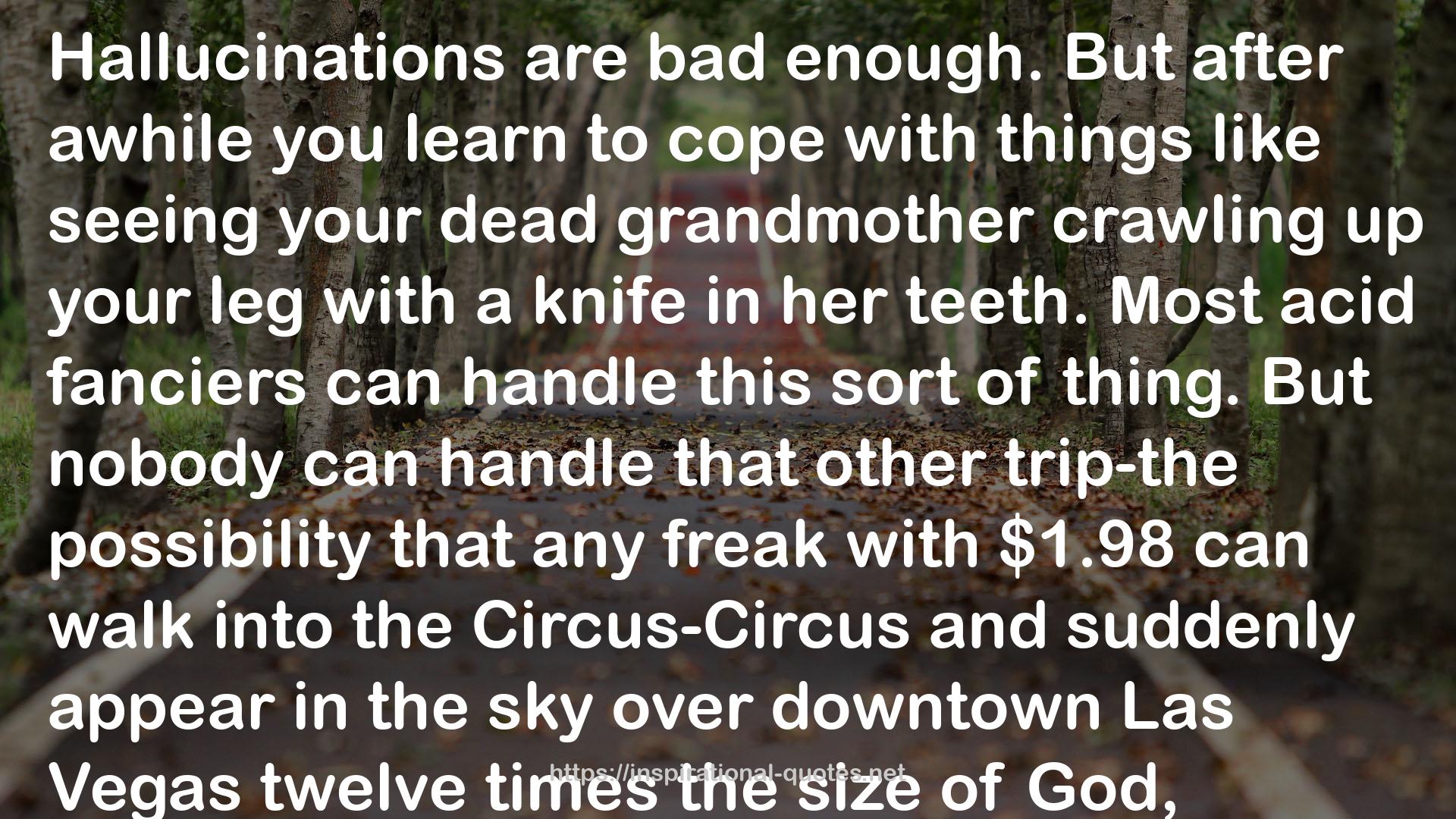 the Circus-Circus  QUOTES