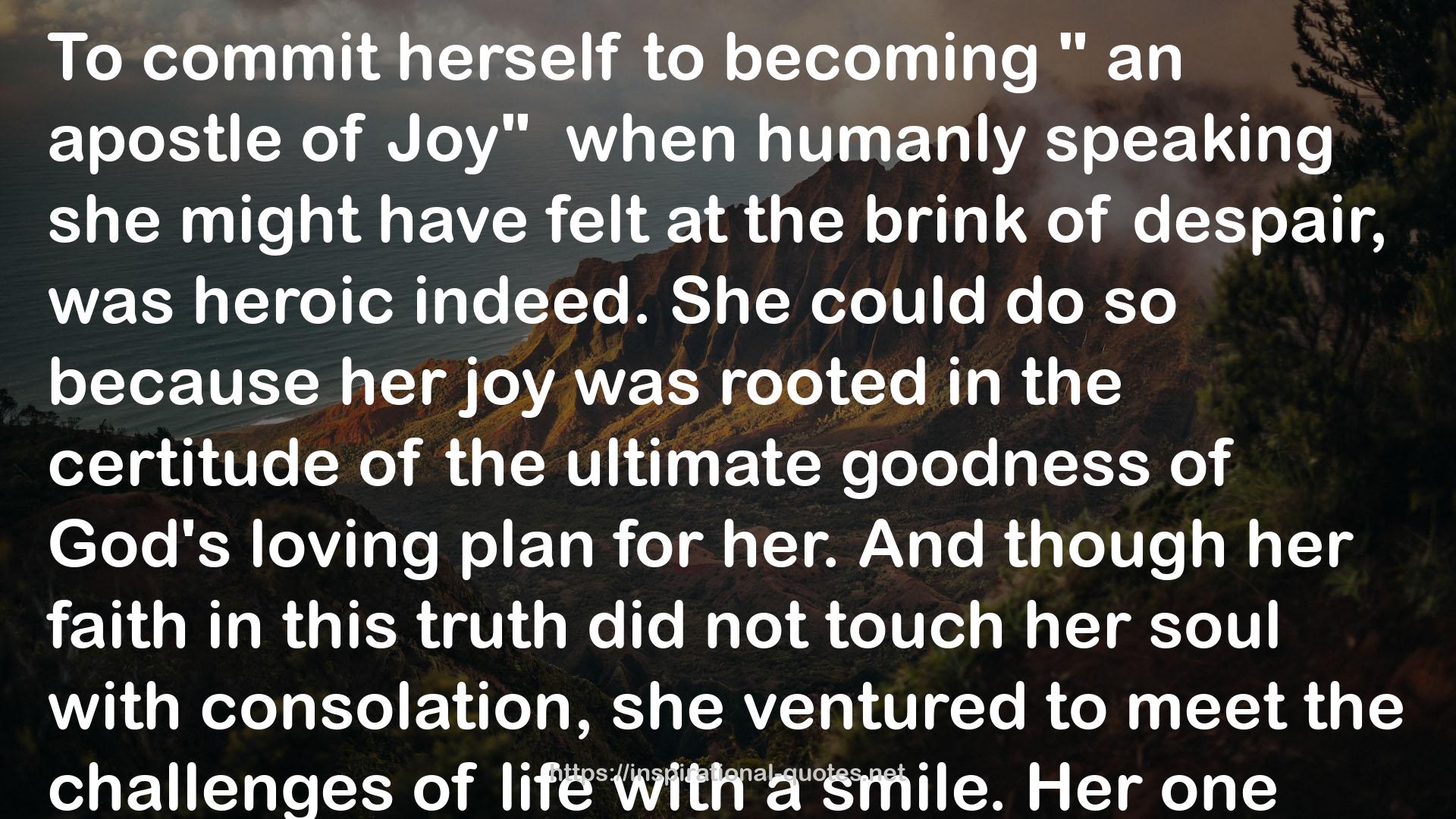 her joy  QUOTES