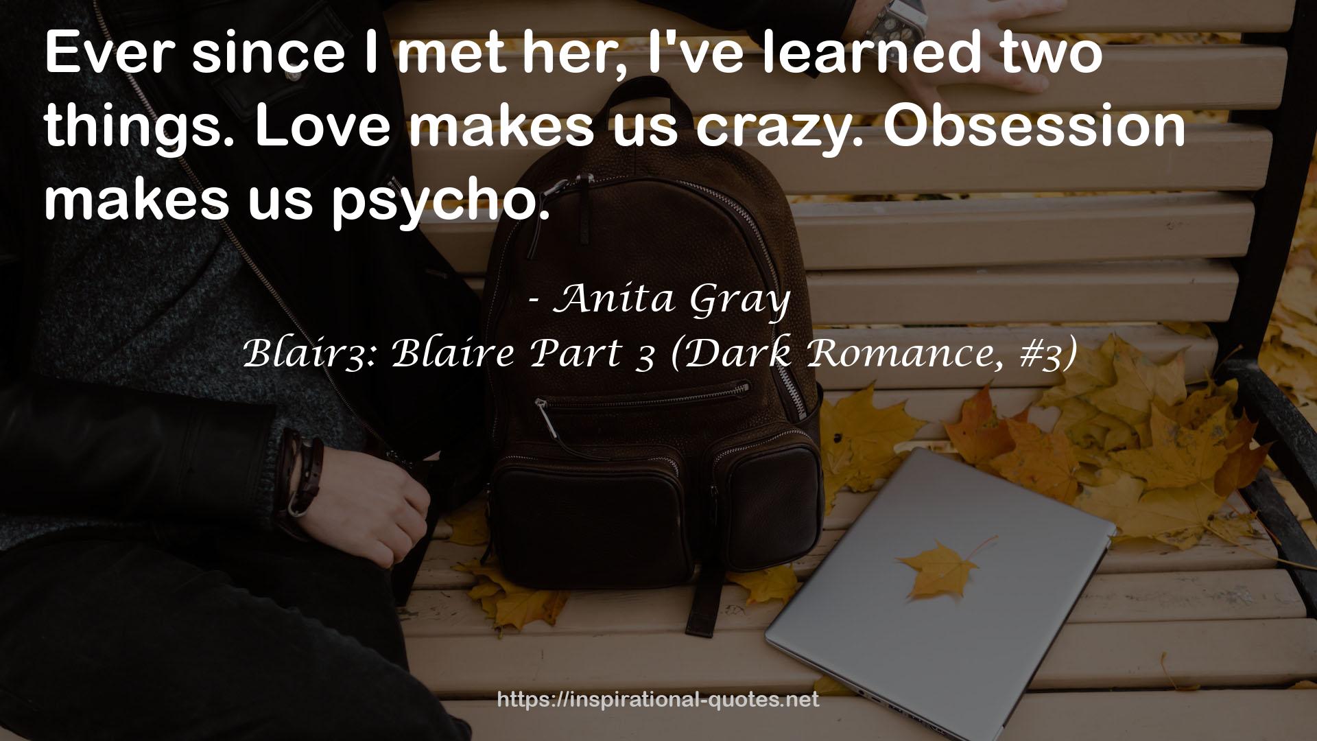 Blair3: Blaire Part 3 (Dark Romance, #3) QUOTES