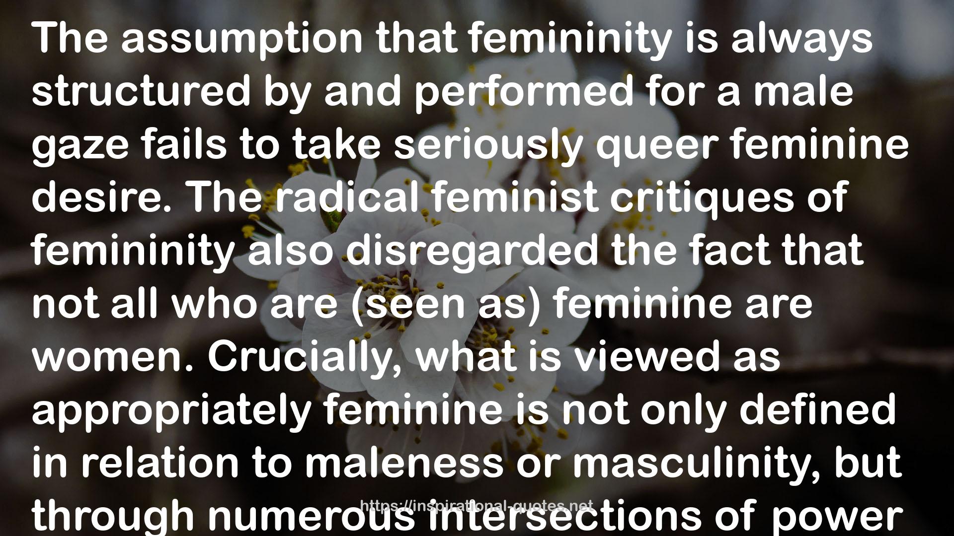 Double Toil and Gender Trouble? Performativity and Femininity in the Cauldron of Esotericism Research QUOTES