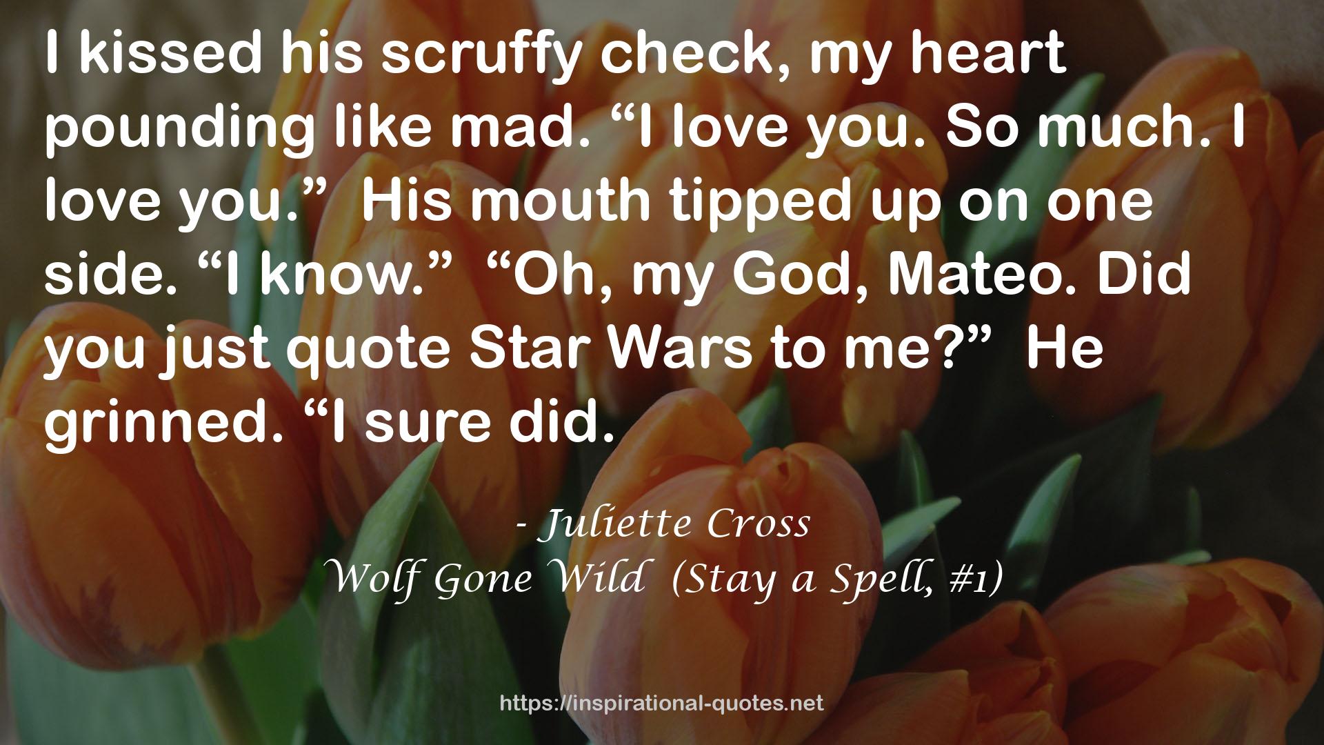 Wolf Gone Wild  (Stay a Spell, #1) QUOTES