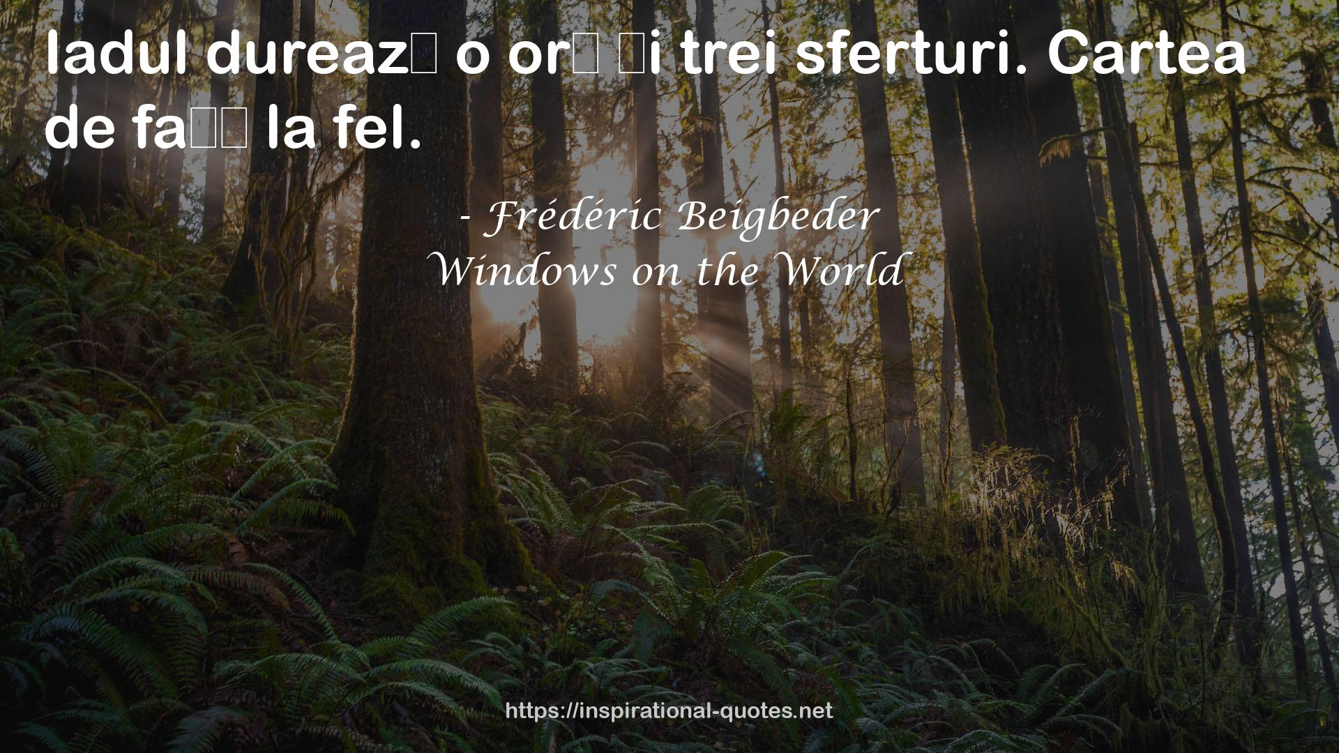 Windows on the World QUOTES