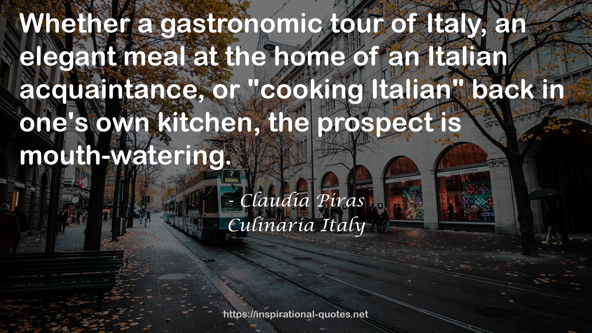 Culinaria Italy QUOTES