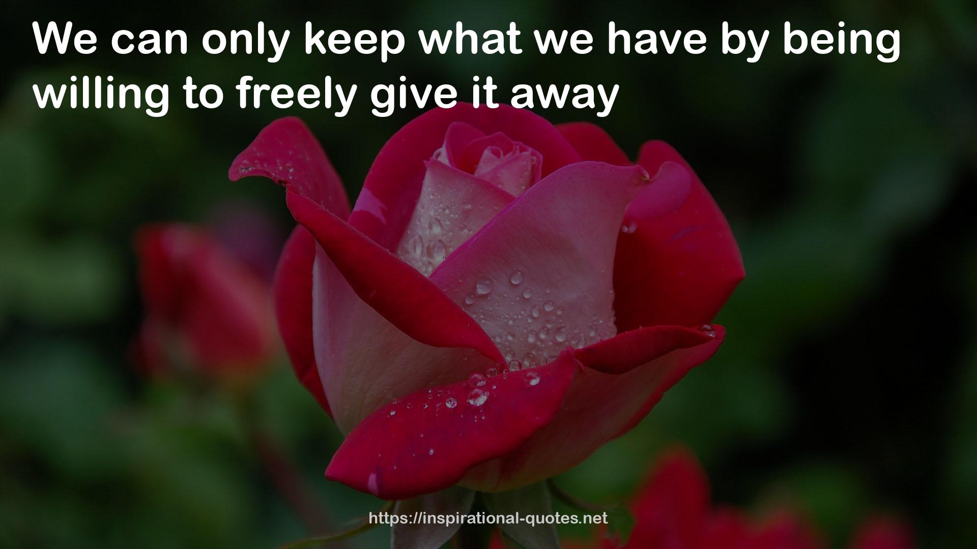 freely  QUOTES