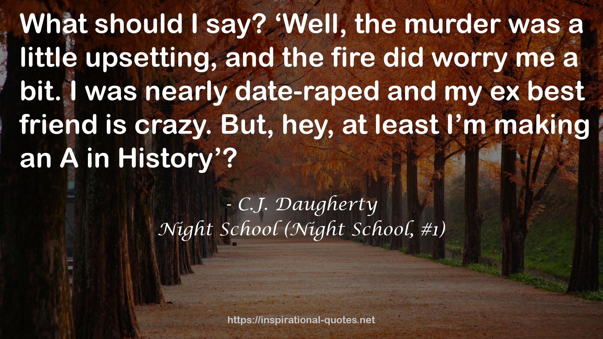 C.J. Daugherty QUOTES