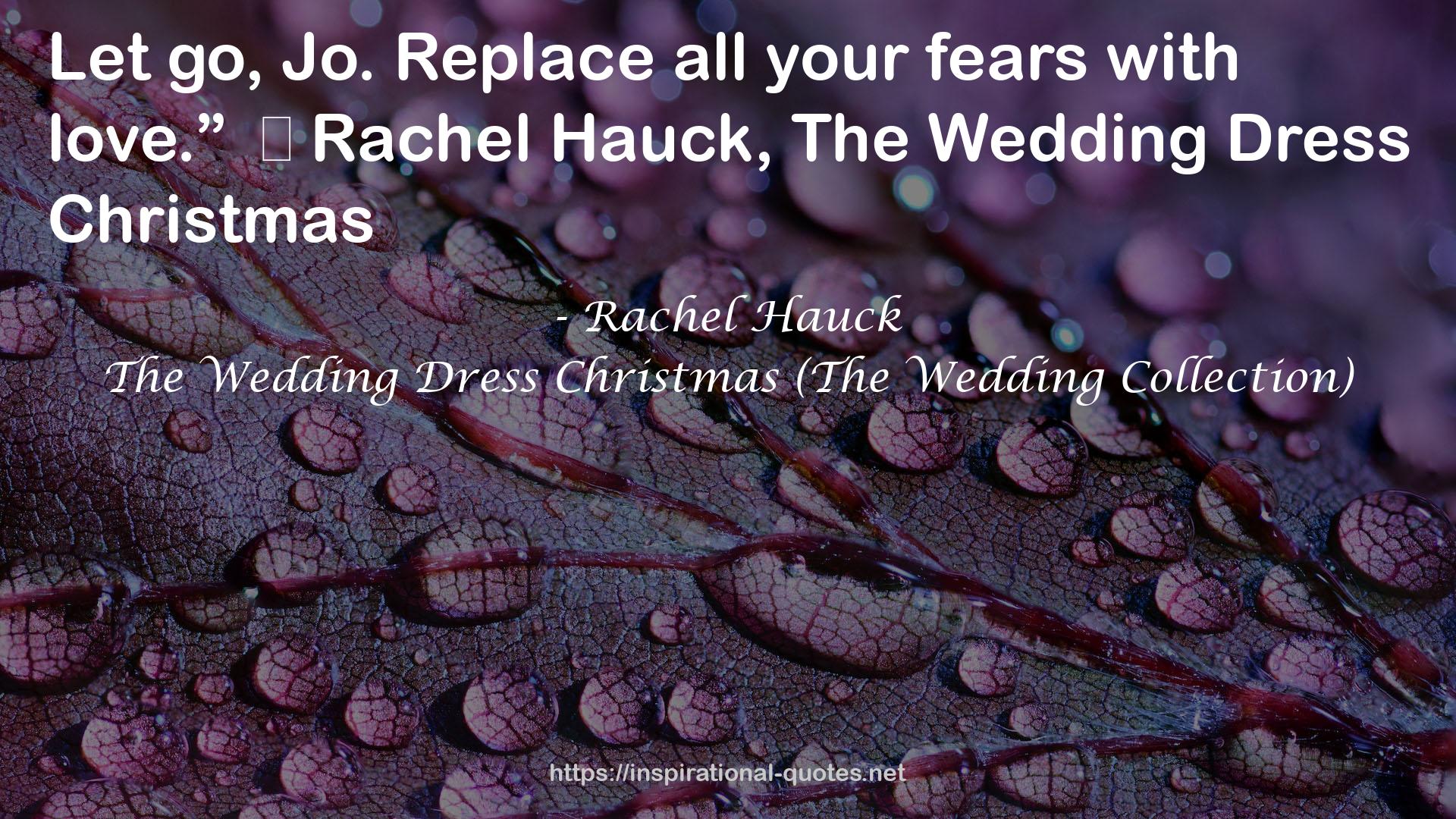 The Wedding Dress Christmas (The Wedding Collection) QUOTES