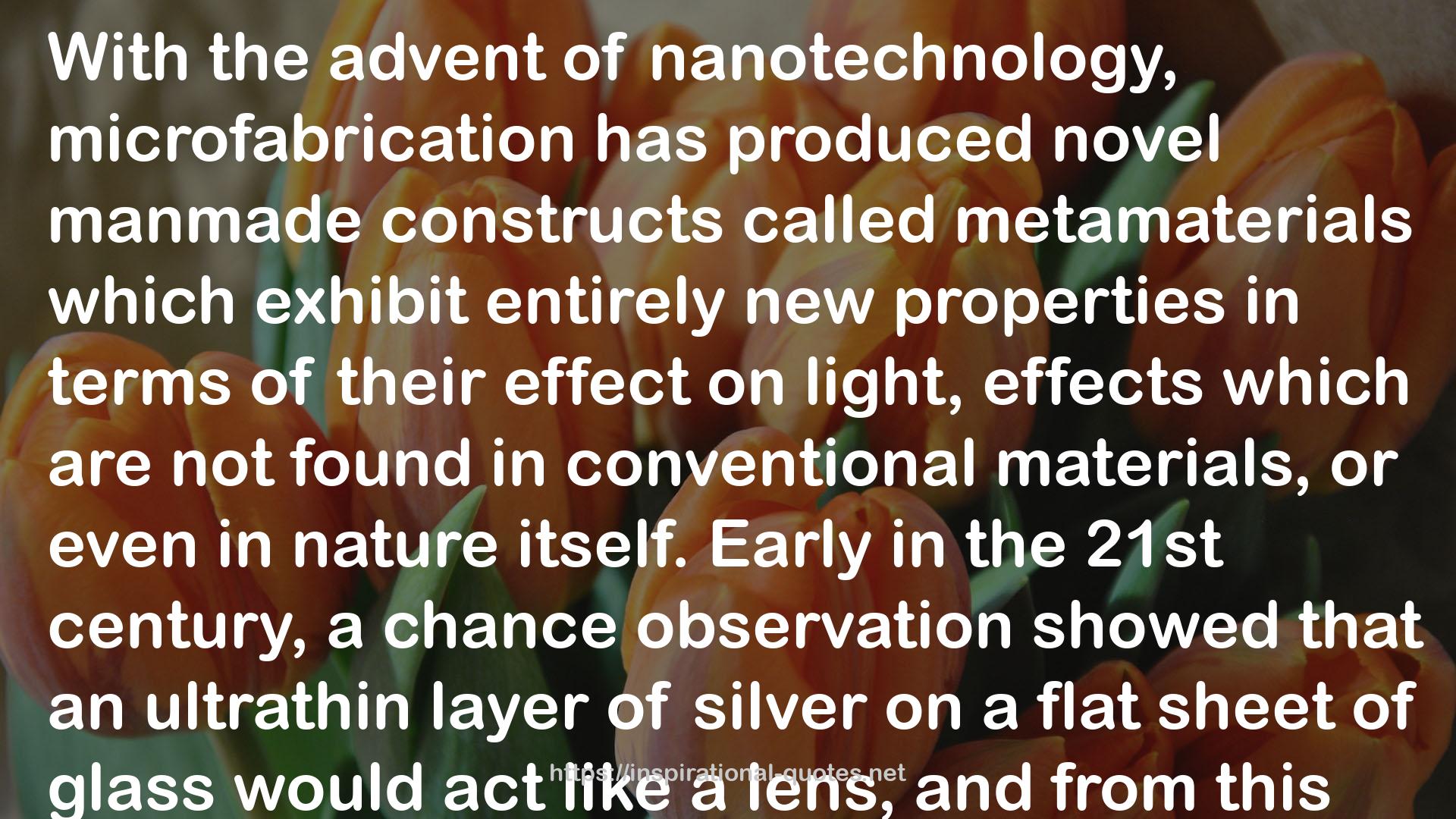 Microscopy: A Very Short Introduction QUOTES