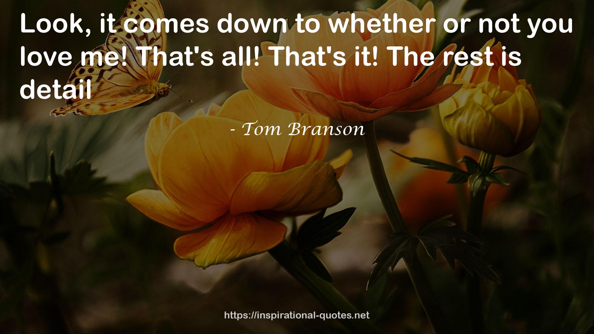 Tom Branson QUOTES