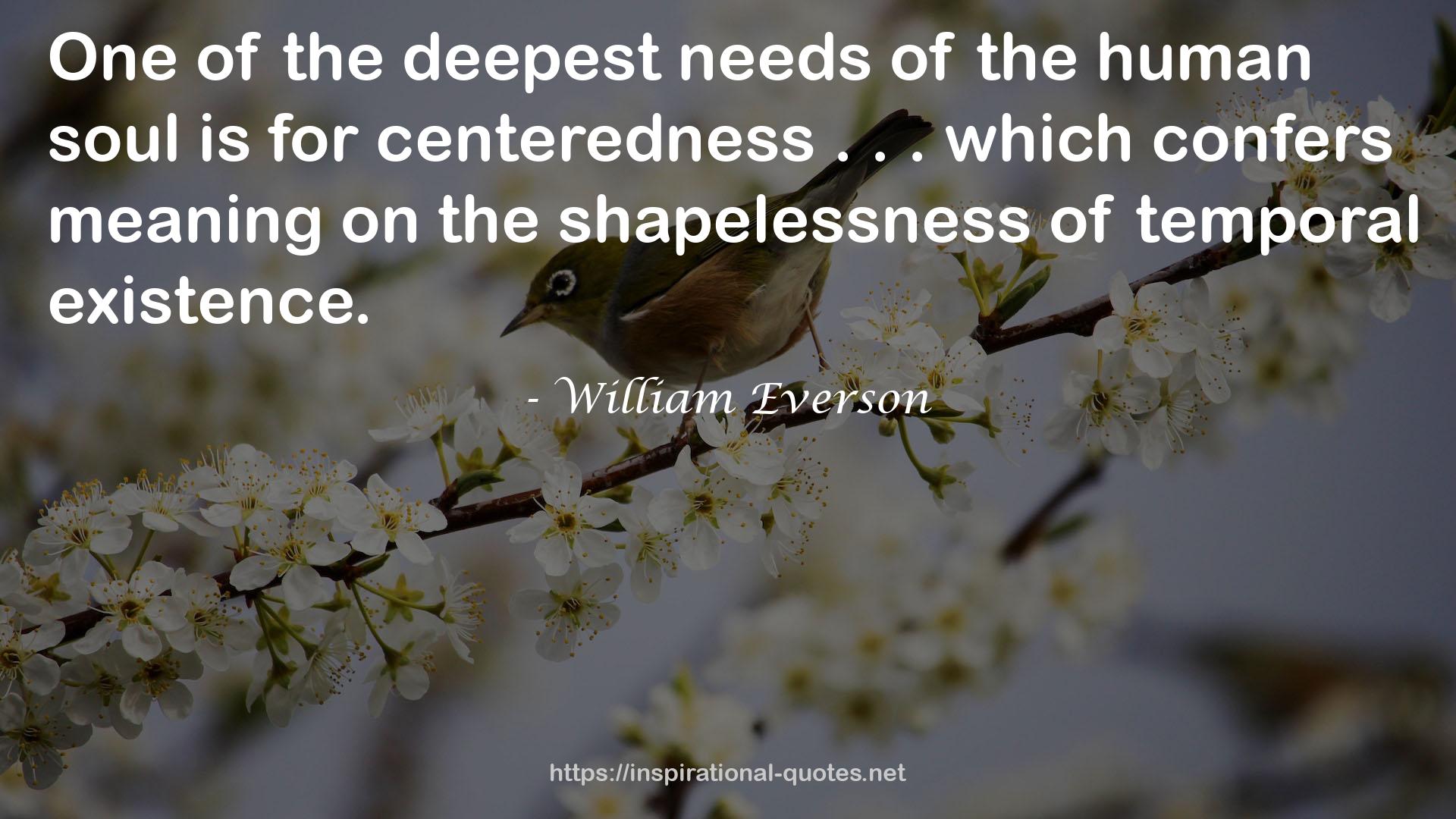 William Everson QUOTES