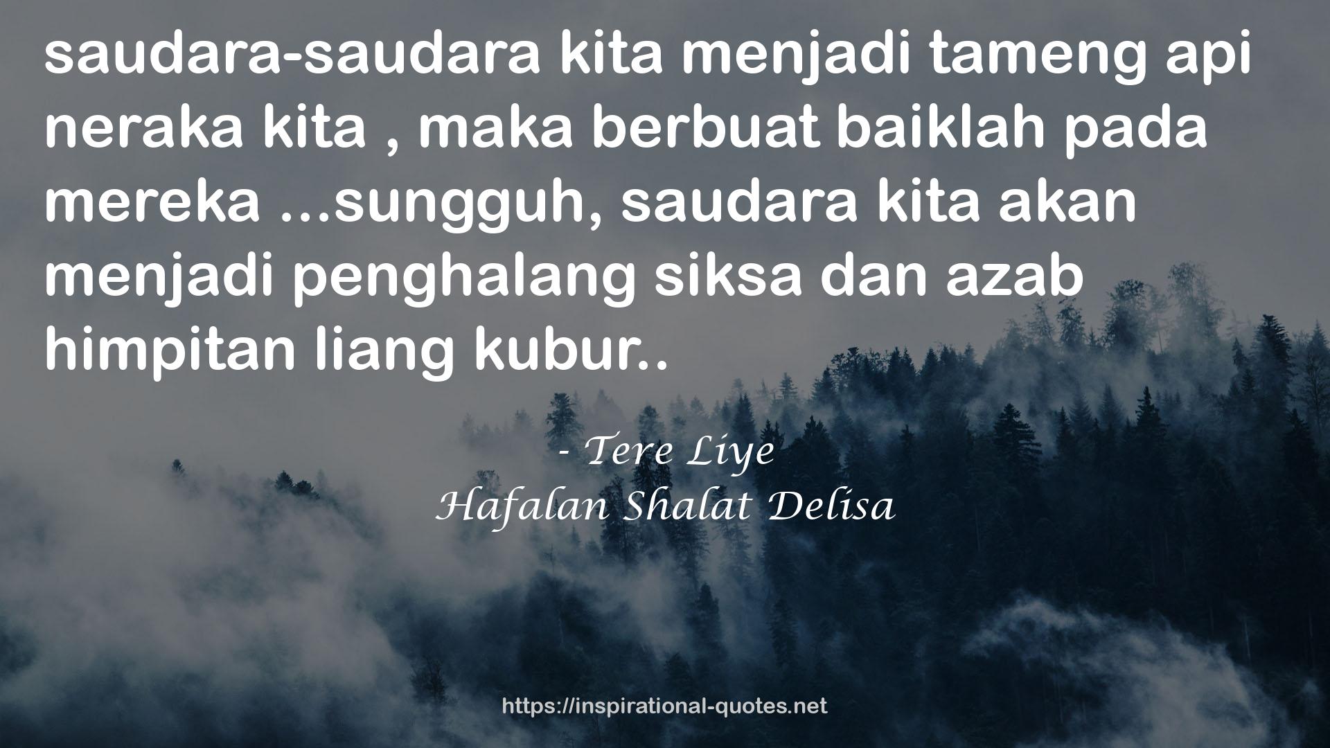 Hafalan Shalat Delisa QUOTES