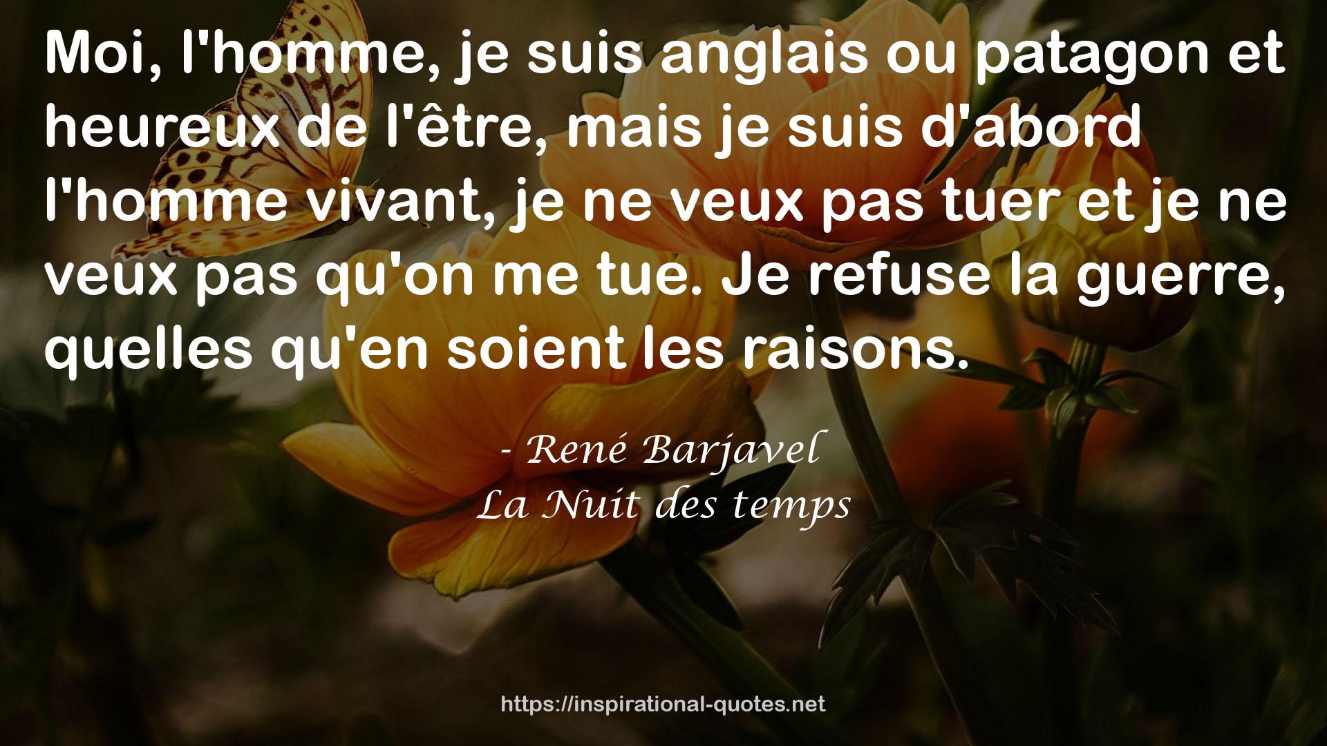 La Nuit des temps QUOTES