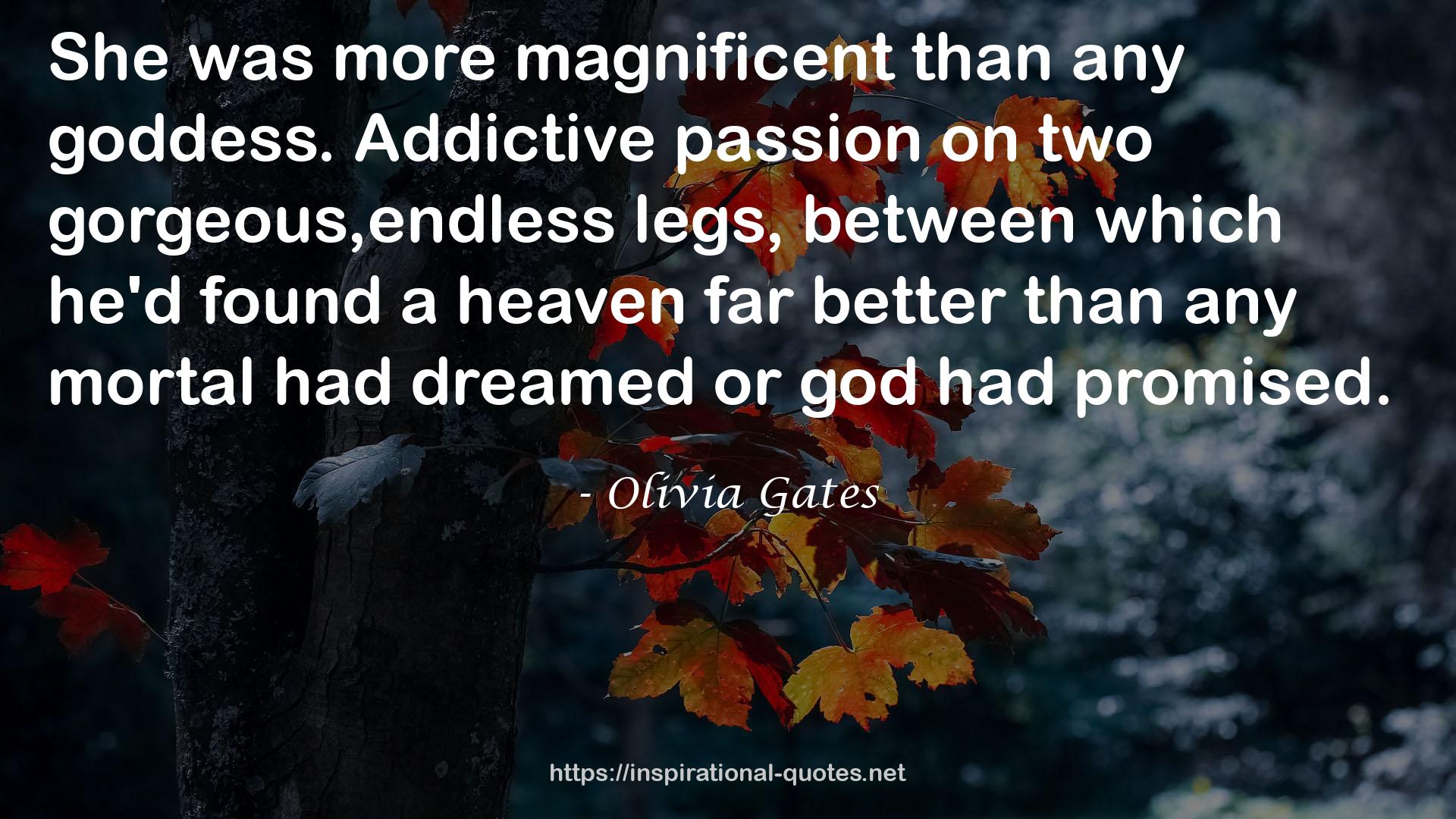 Olivia Gates QUOTES