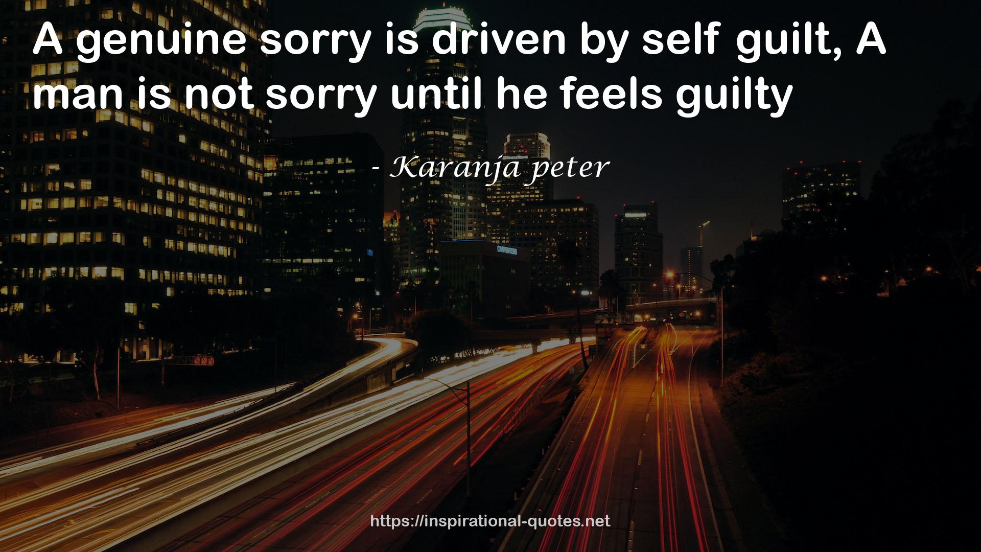 Karanja peter QUOTES