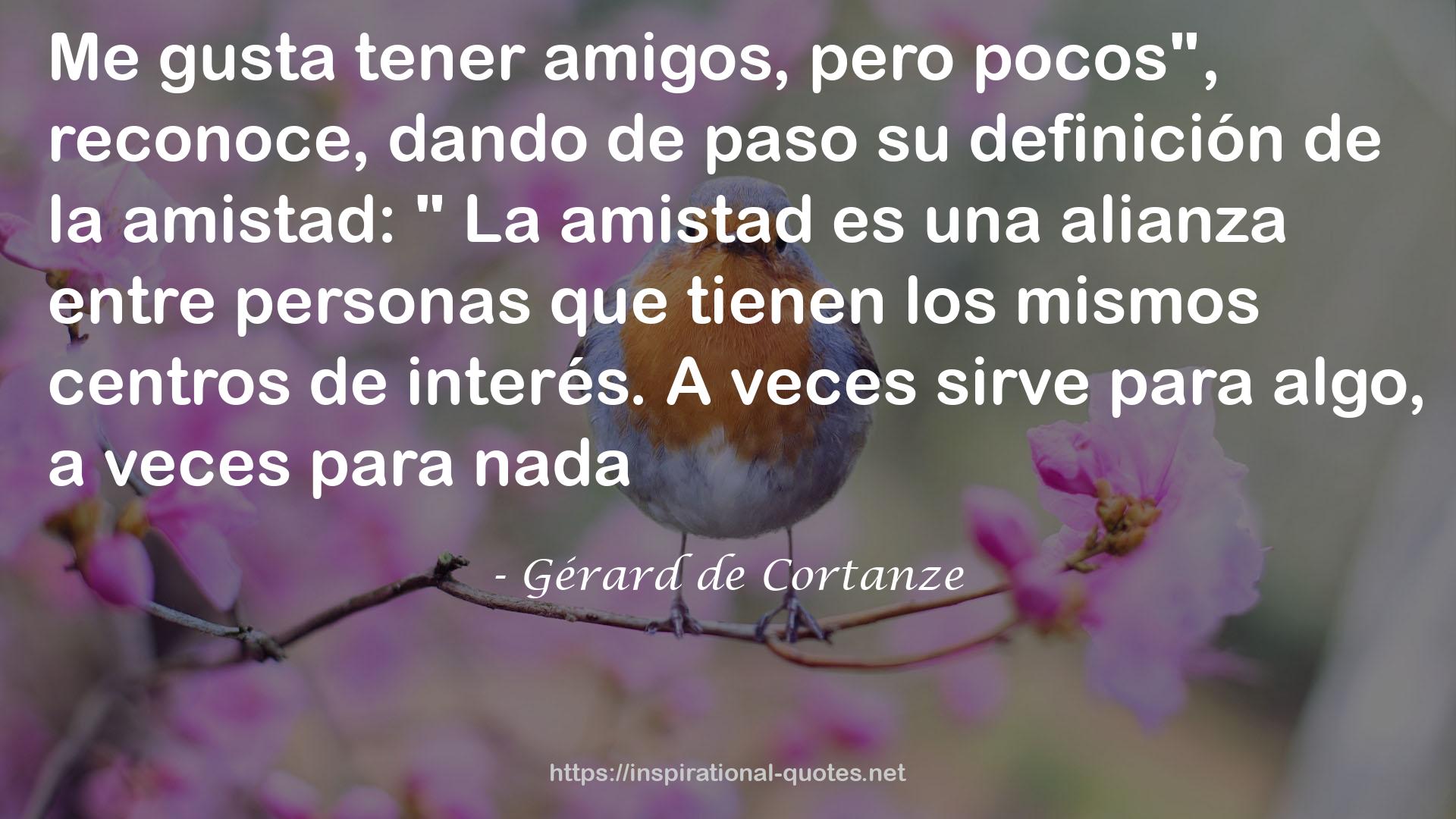 Gérard de Cortanze QUOTES