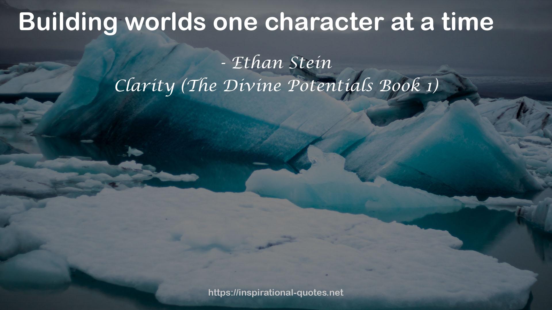 Ethan Stein QUOTES