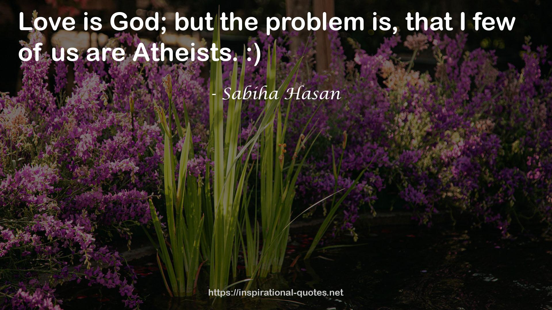 Sabiha Hasan QUOTES