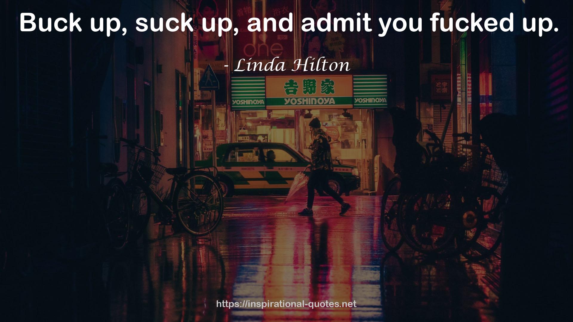 Linda Hilton QUOTES