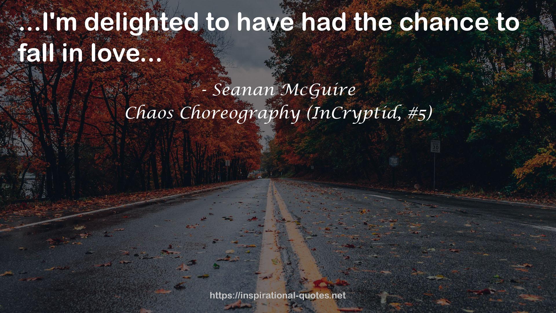 Chaos Choreography (InCryptid, #5) QUOTES