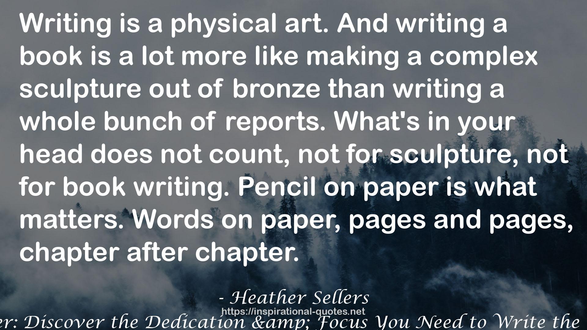 Heather Sellers QUOTES