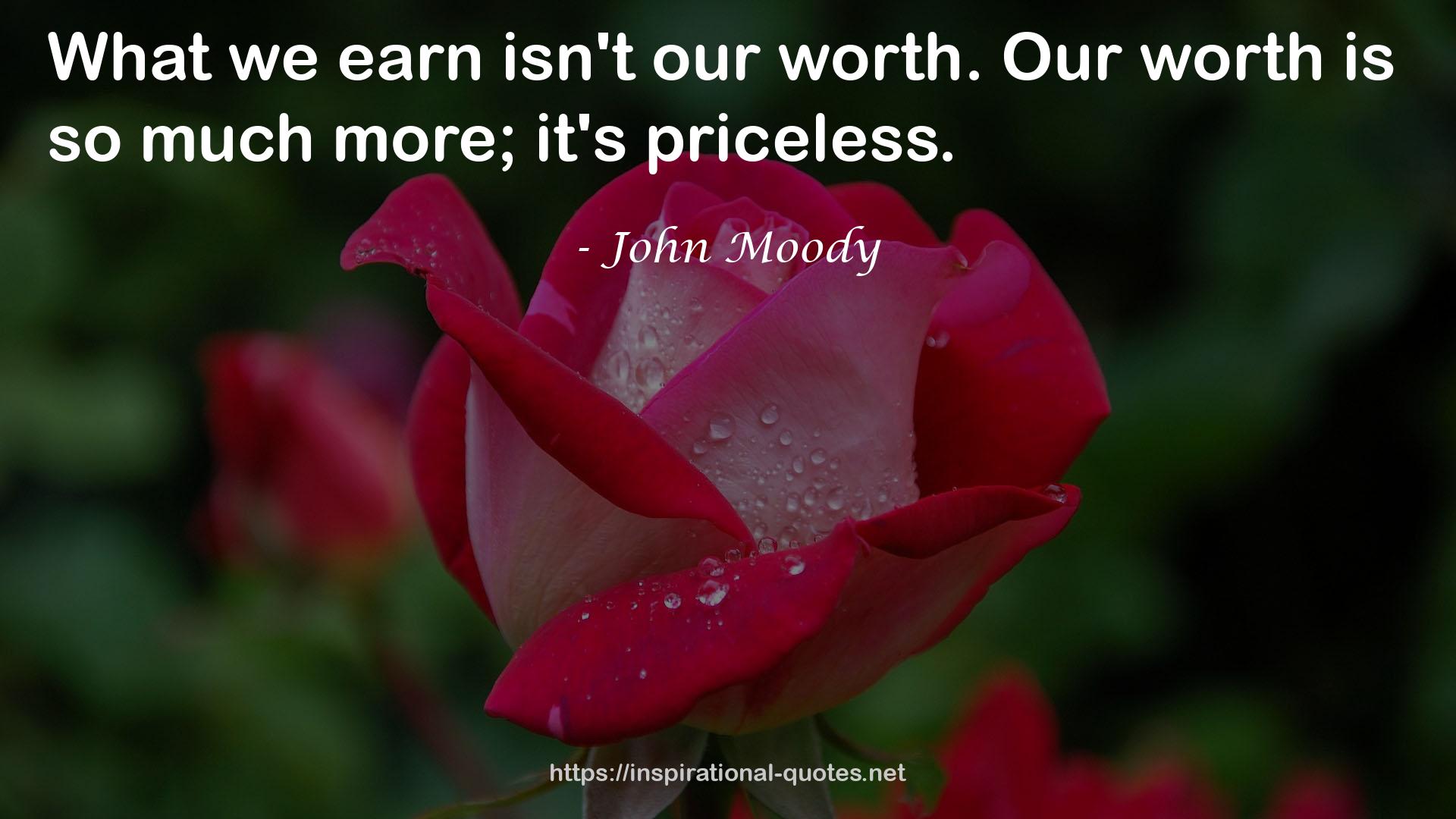 John Moody QUOTES