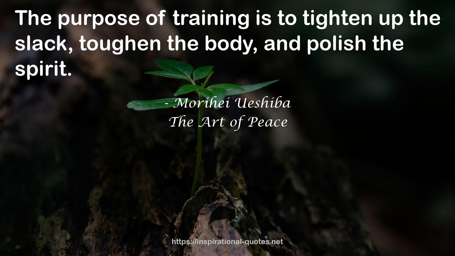 Morihei Ueshiba QUOTES