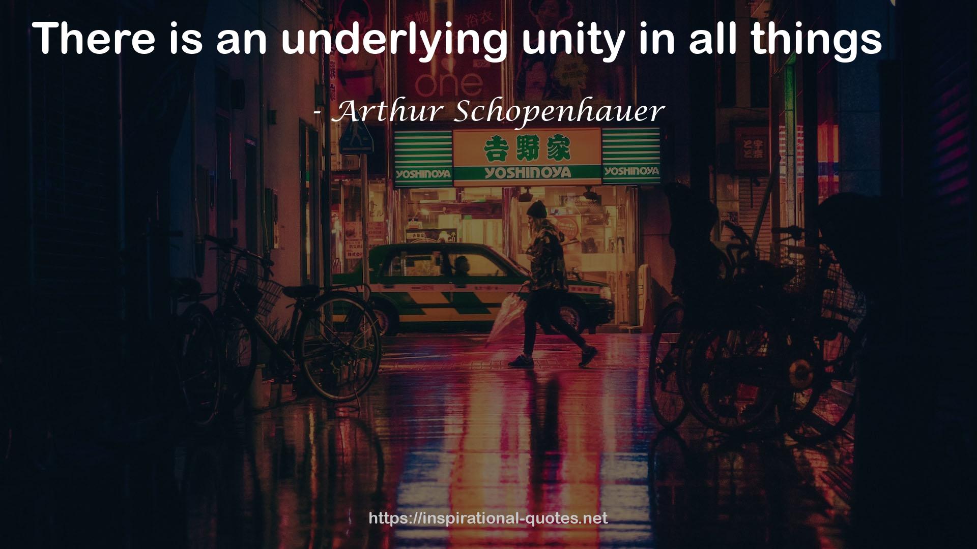 an underlying unity  QUOTES