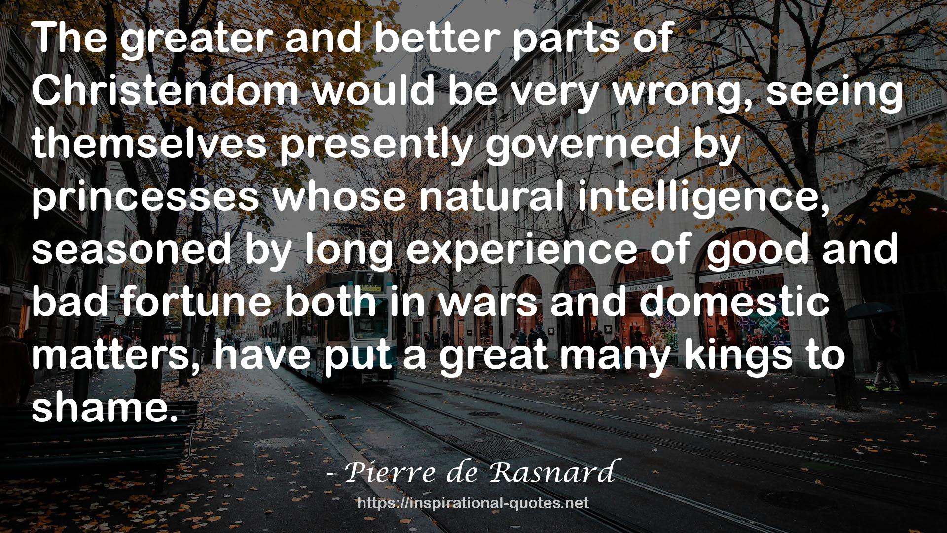 Pierre de Rasnard QUOTES