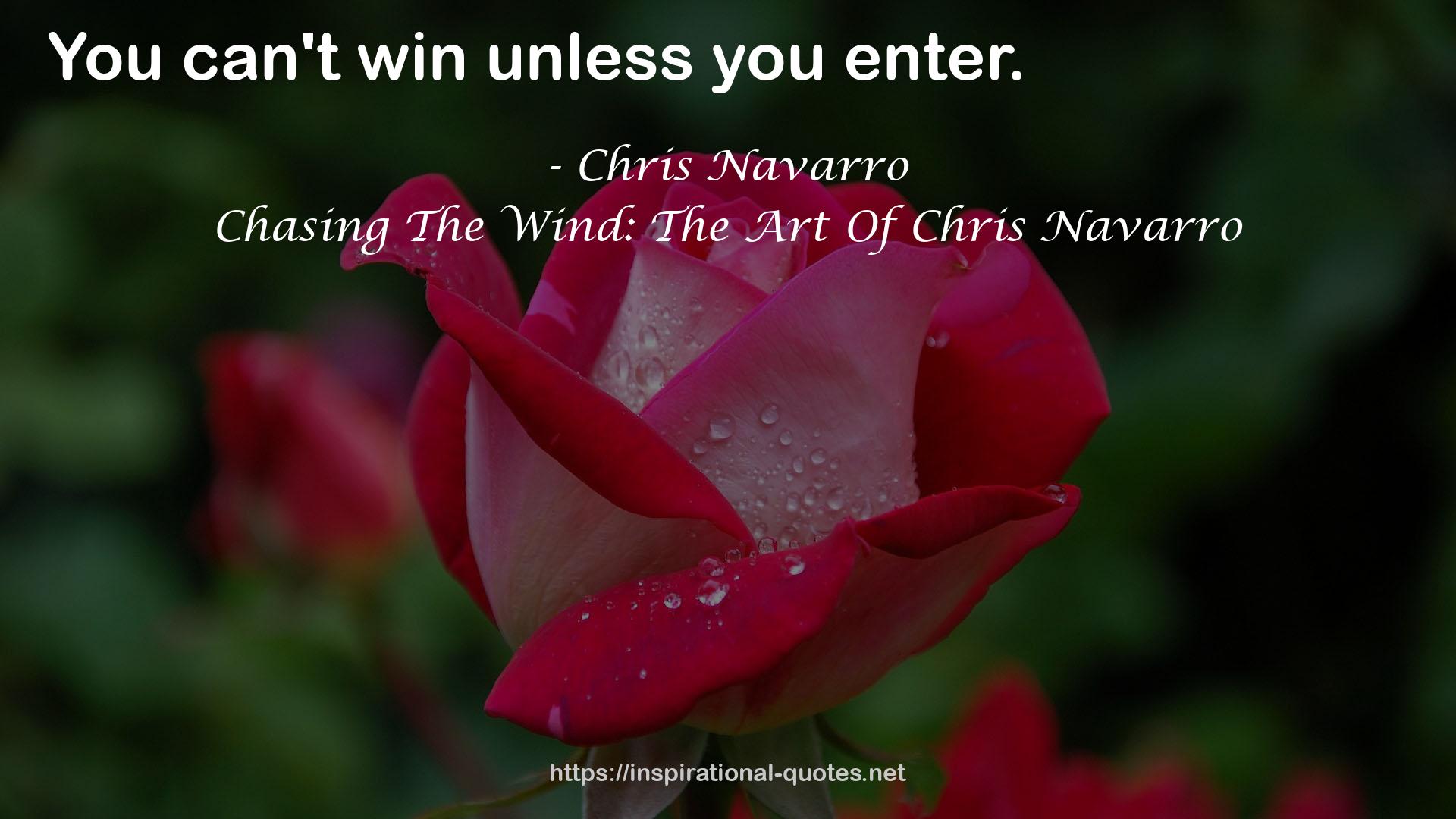 Chris Navarro QUOTES